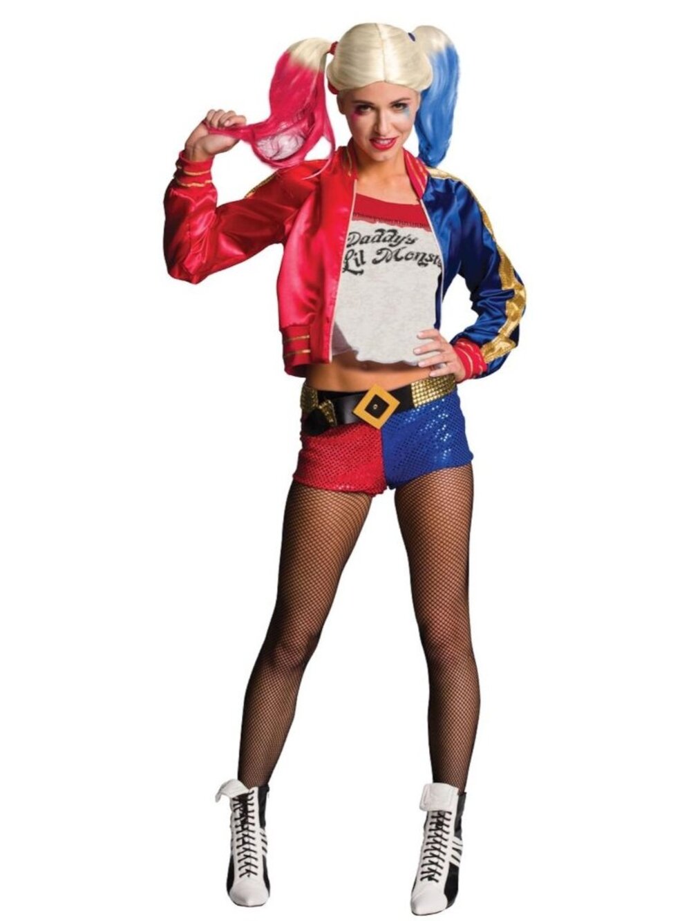 Rubie's Women's Suicide Squad Harley Quinn Adult Halloween Costume SMALL (6-10)